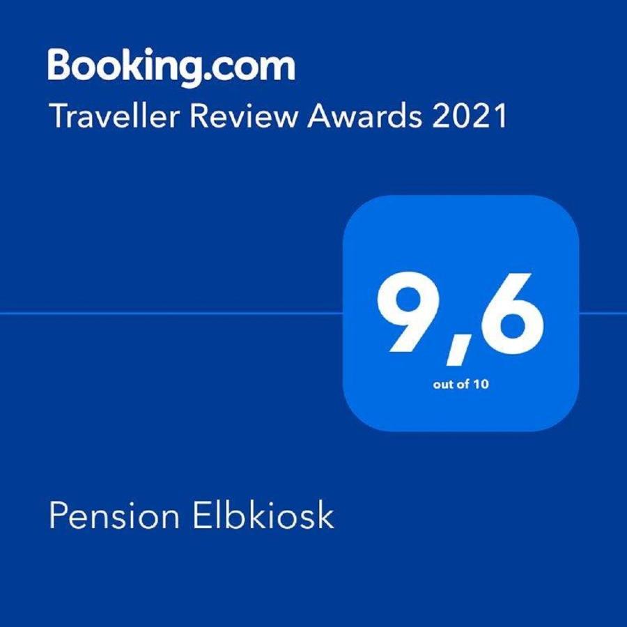 Pension Elbkiosk Kleinzadel Kültér fotó